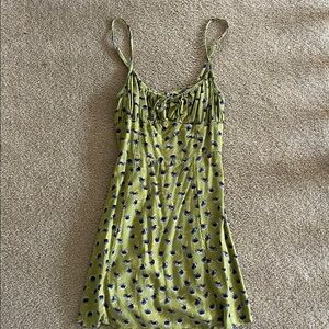 Urban Outfitters Kamaryn Tie-Front Mini Dress Size S